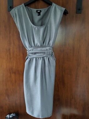 Silver dress
